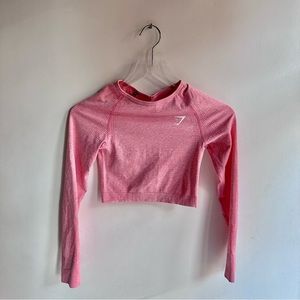 GYMSHARK | Longsleeve Crop Top